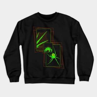 Black Widow V35 (Multicolor) Crewneck Sweatshirt